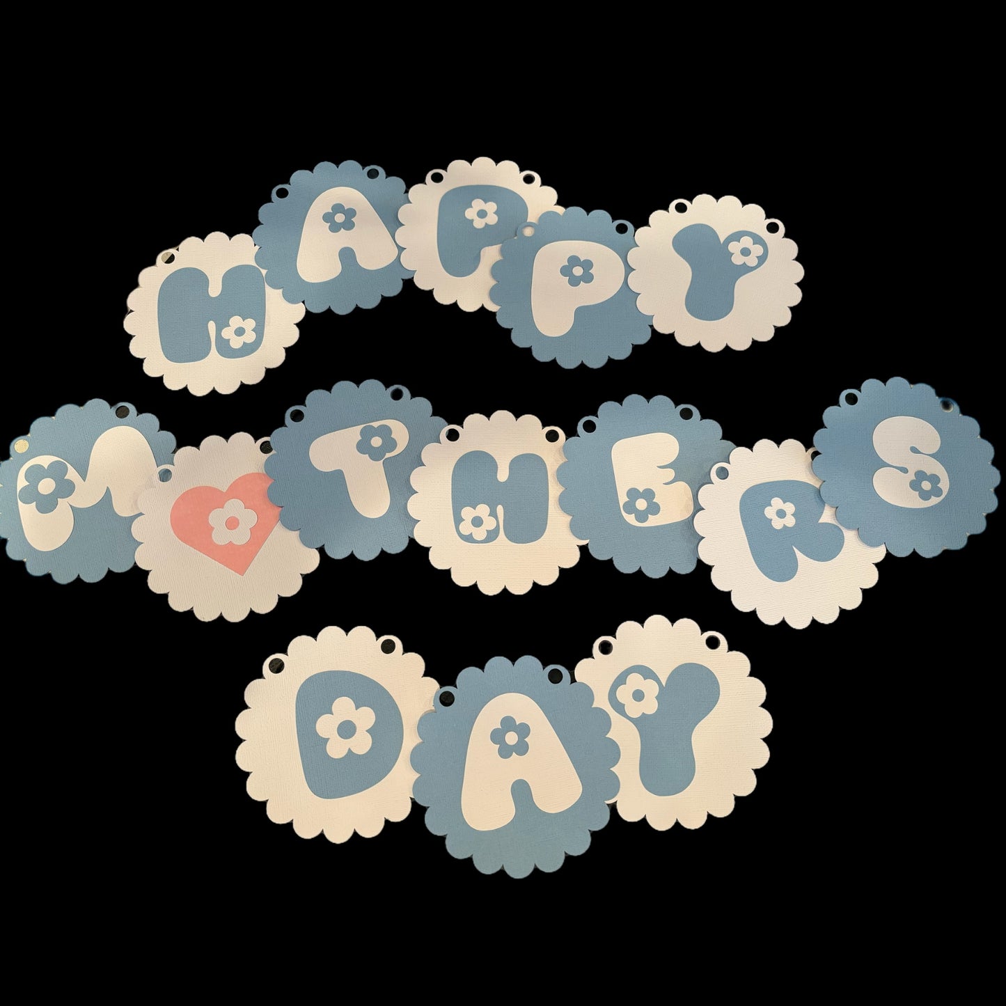 Blue Mother's Day Party Box for 16 Guests