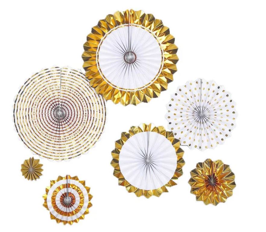 Pink and Gold Birthday Party Bag for 8