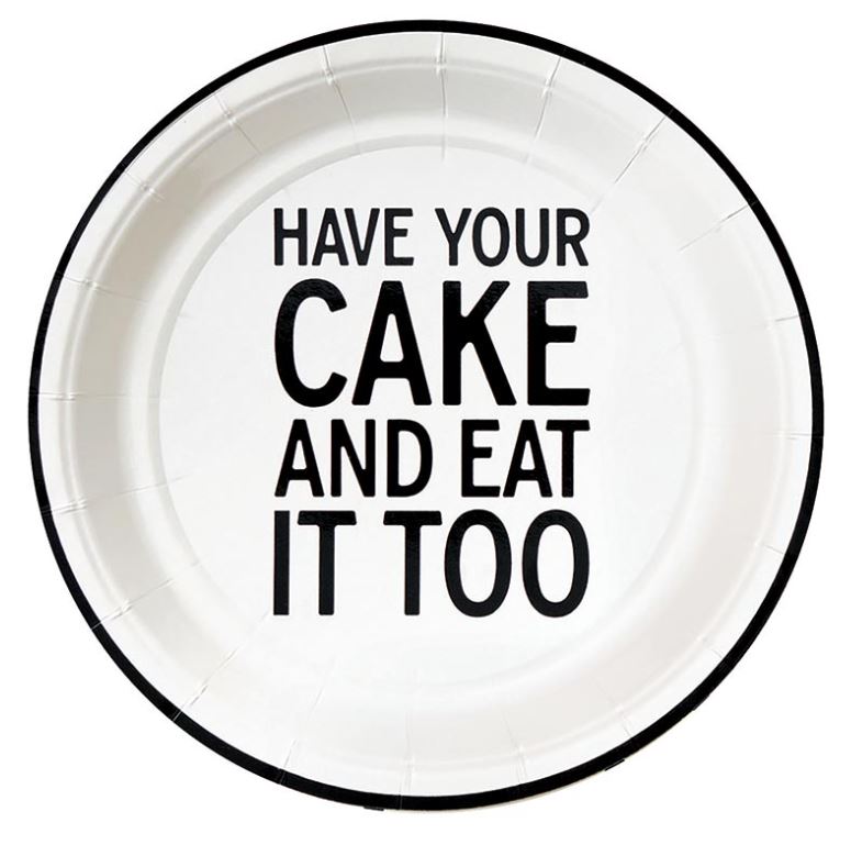 Cake and Eat Plates