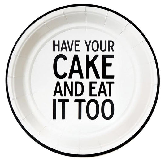 Have Your Cake And Eat It Too Cake Plates