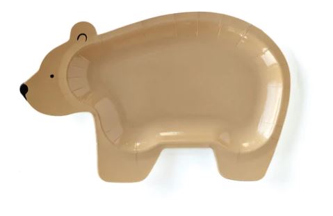 My Minds Eye Adventure Bear Shaped Plate