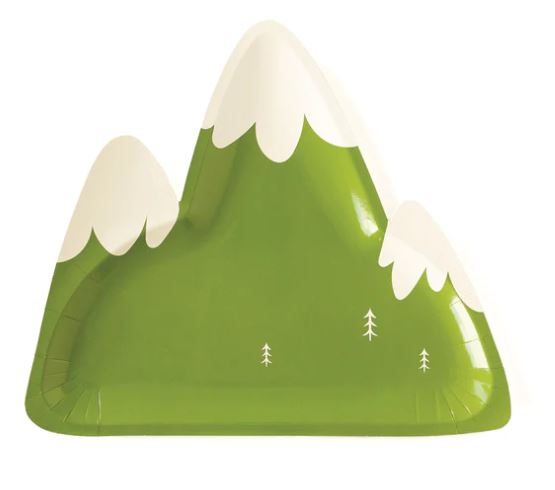 My Minds Eye Adventure Mountain Shaped Plate