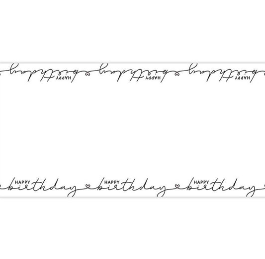 Birthday Table Runner