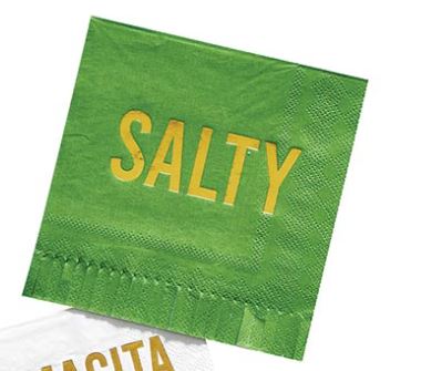 Salty Cocktail Napkins